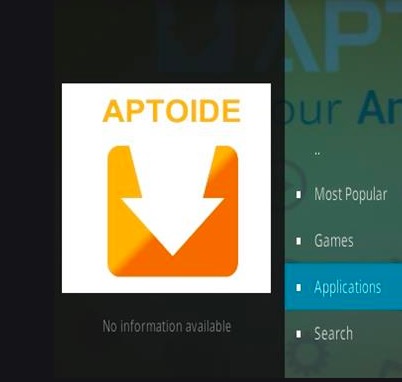Aptoide - Cinema APK on Kodi
